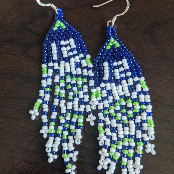 12th Man Earrings - Picture 1 of 1